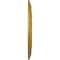 Ekena Millwork Dublin Ceiling Medallion (Fits Canopies up to 8 1/4"), 15 3/8"OD x 3 5/8"ID x 1"P, Pharaohs Gold CM15DUPGS - alternate 4